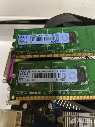 Материнская плата+Процессор+кулер+память