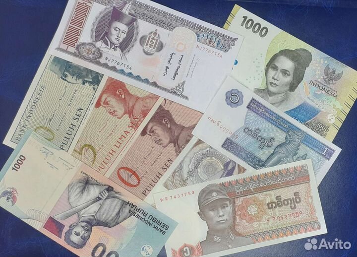 Банкноты разных стран состояния 