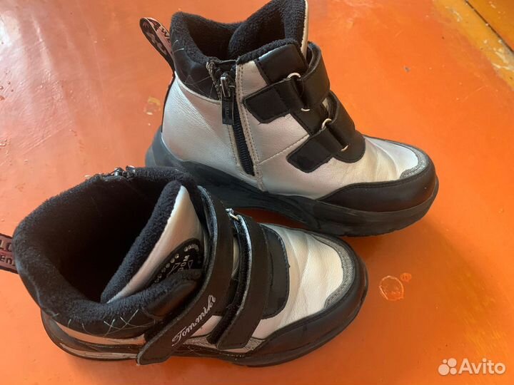 Ботинки демисезонные для девочки 30 размер