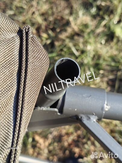 Кресло карповое с подставкой для ног