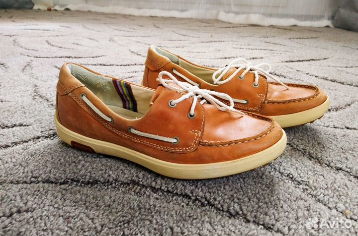 Лоферы ecco кожа 25 см