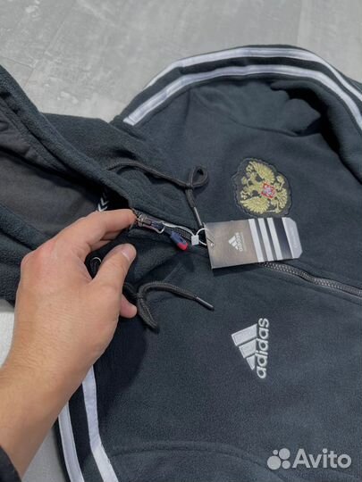 Флисовая кофта adidas Russia