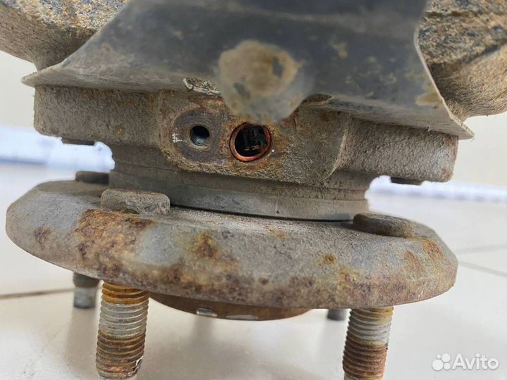 Б/У Кулак поворотный передний правый 96626338 opel