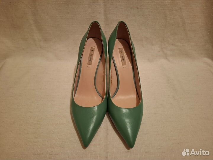 Туфли лодочки шпилька нат.кожа 38 размер