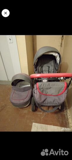 Коляска 2 в 1 бу