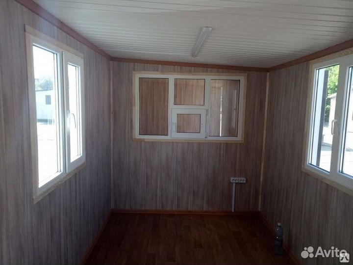 Вагончик строительный 6.11х2.38/Бытовка/Пост охран