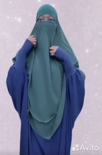 Химар на завязке (вставка лайкра трикотаж )