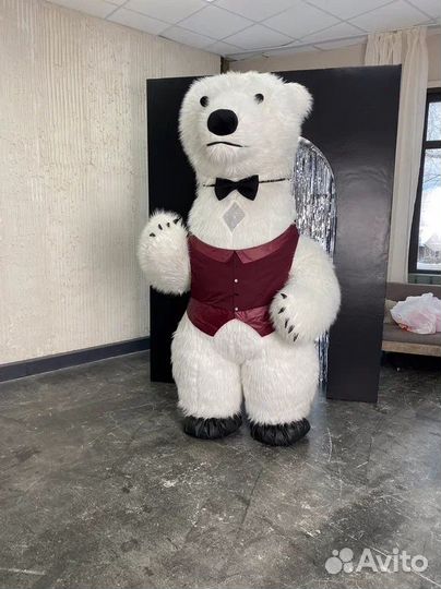 Одежда для ростовой белого медведя и панды