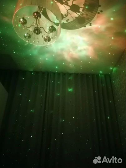 Ночник детский проектор звездного неба космонавт