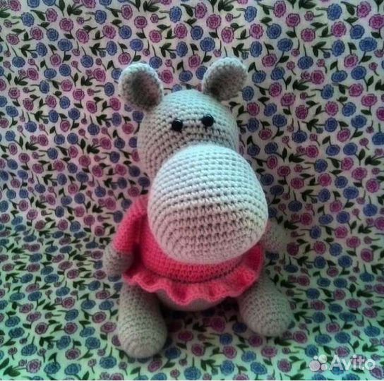 Вязаные игрушки ручная работа