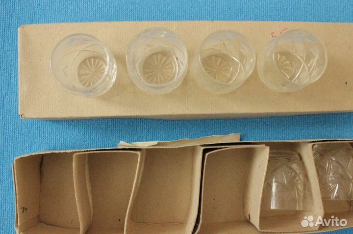 Набор стопок № 5108 1000/10 (35г). Хрусталь