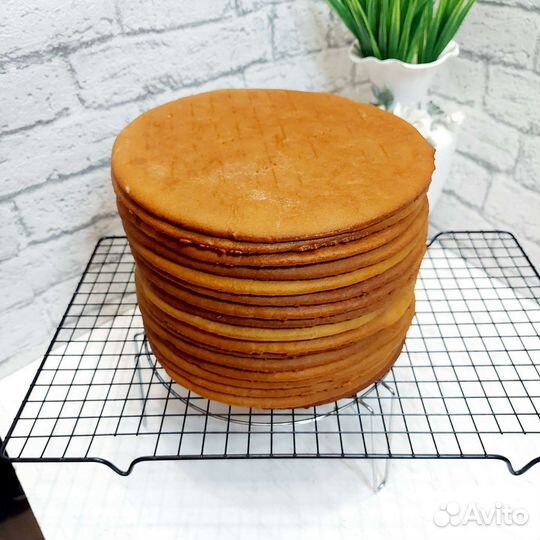 Медовые коржи и коржи для наполеона