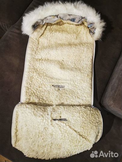 Конверт зимний на овчине