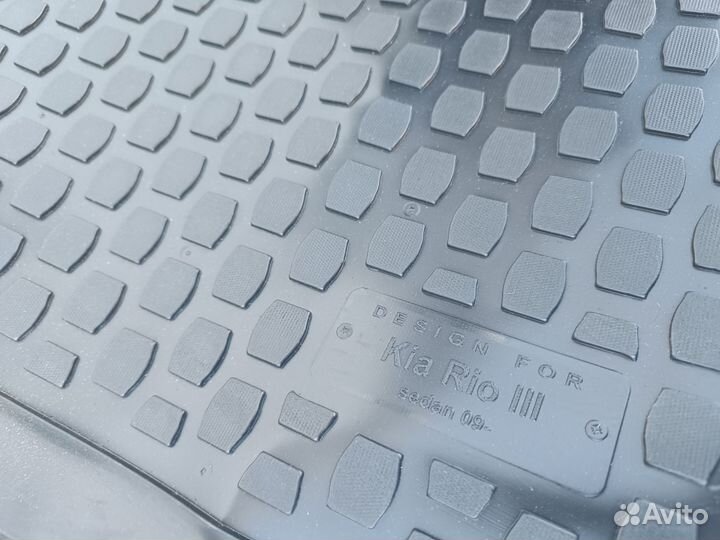 Полиуретановые коврики для Киа Рио 2009г