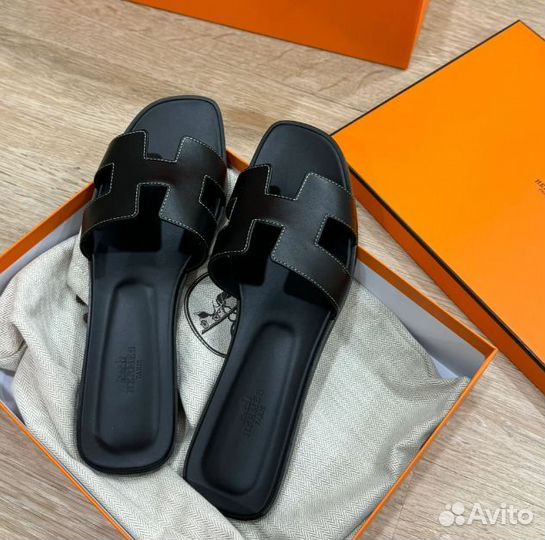 Шлепанцы женские Hermes