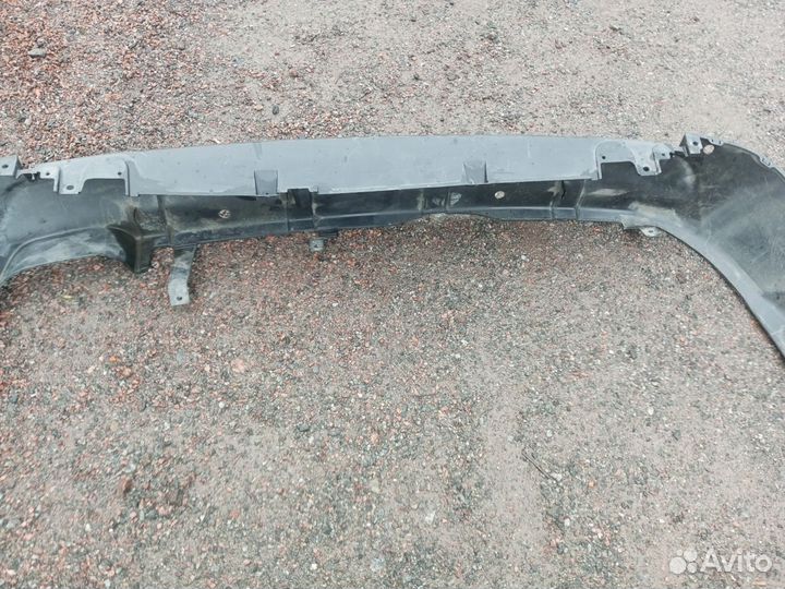 Outlander xl юбка спойлер заднего бампера датчики