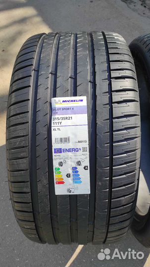 Michelin Pilot Sport 4 SUV 275/40 R21 и 315/35 R21