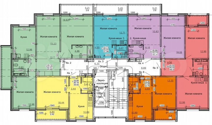 3-к. квартира, 88,7 м², 5/10 эт.