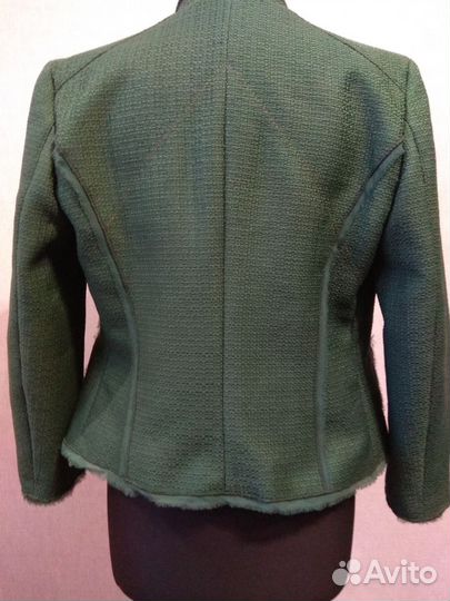 Жакет твидовый marella в стиле Бохо 44р