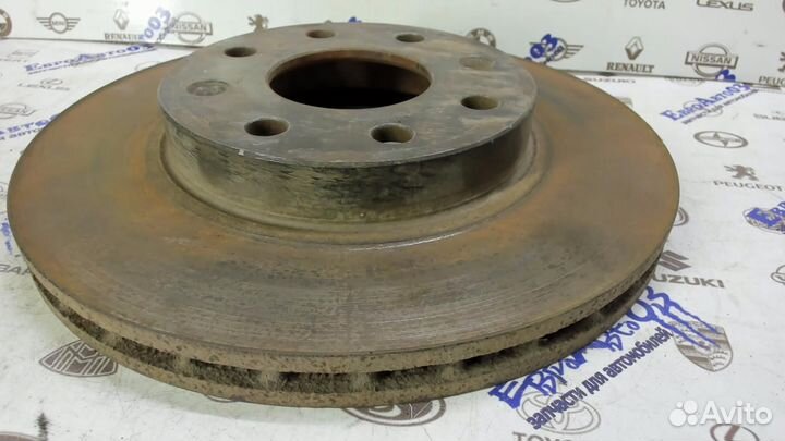 Диск тормозной передний вентилируемый Chevrolet Av