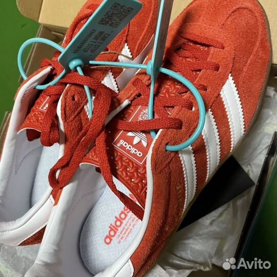 Adidas gazelle indoor orange оригинал