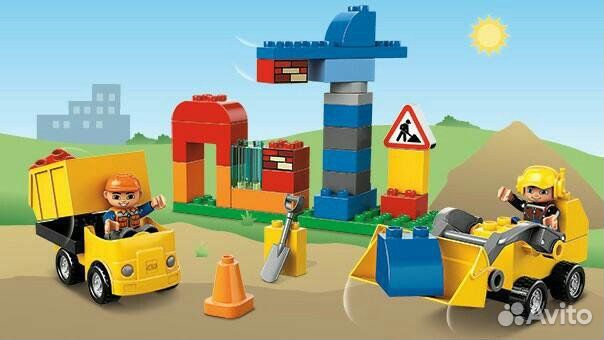 LEgo Duplo 10518 Моя первая стройплощадка