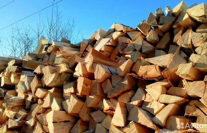 Дрова после сушки