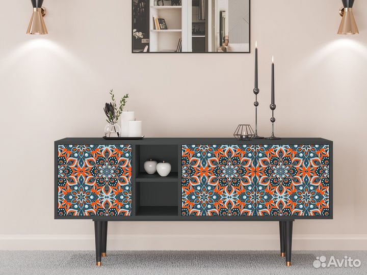 Тв-тумба T5 - Антрацит - Fire Beetle