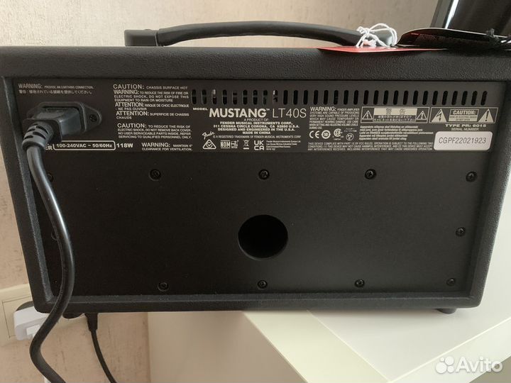 Комбоусилитель Fender lt40s