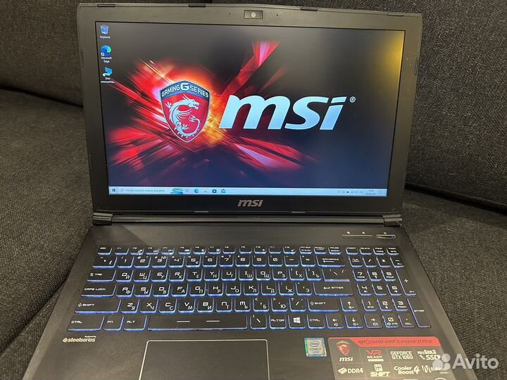 Игровой ноутбук msi