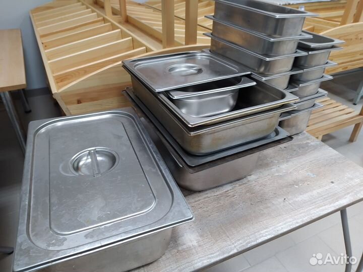 Противень, лист багетный, форма пекарская, GN