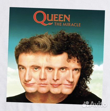 Футболкa Quееn. The Miracle. Новая