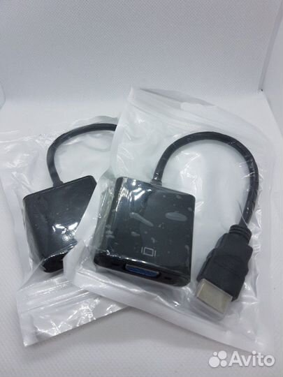 Переходник Hdmi к VGA кабель конвертер