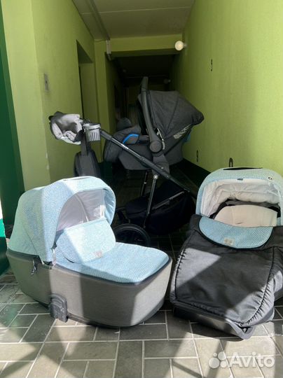 Коляска adamex reggio 3 в 1