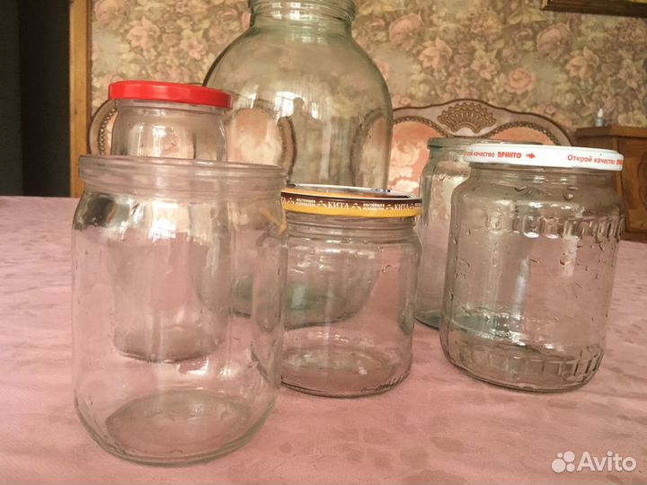 Банки стеклянные