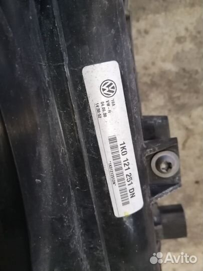 Кассета радиаторов Фольксваген Гольф 6