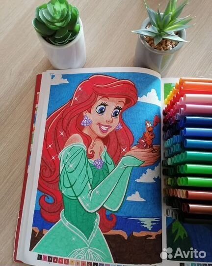 Раскраска оригинал дисней disney hachette