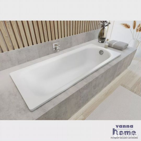 Стальная ванна Kaldewei Saniform Plus 375-1 180x80
