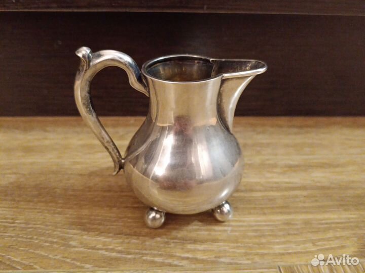 Молочник серебро 84 проба 1881 г