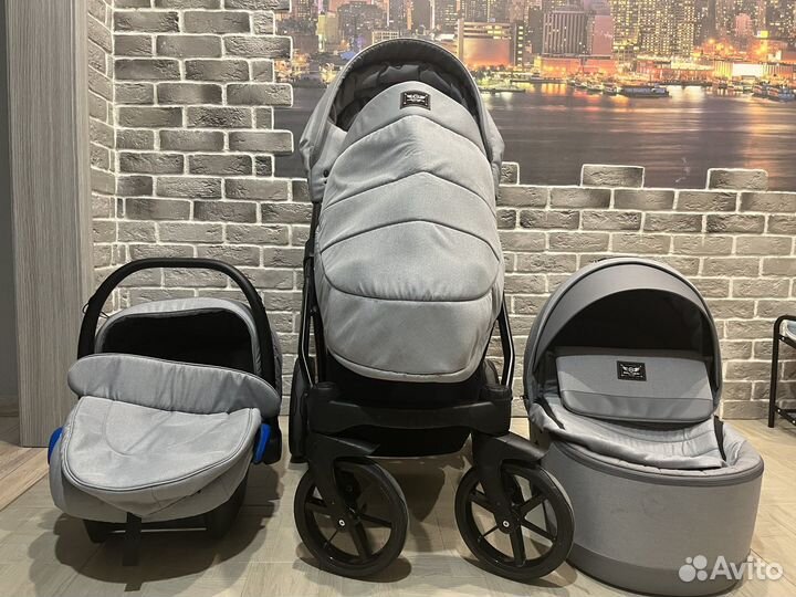 Коляска adamex 3 в 1