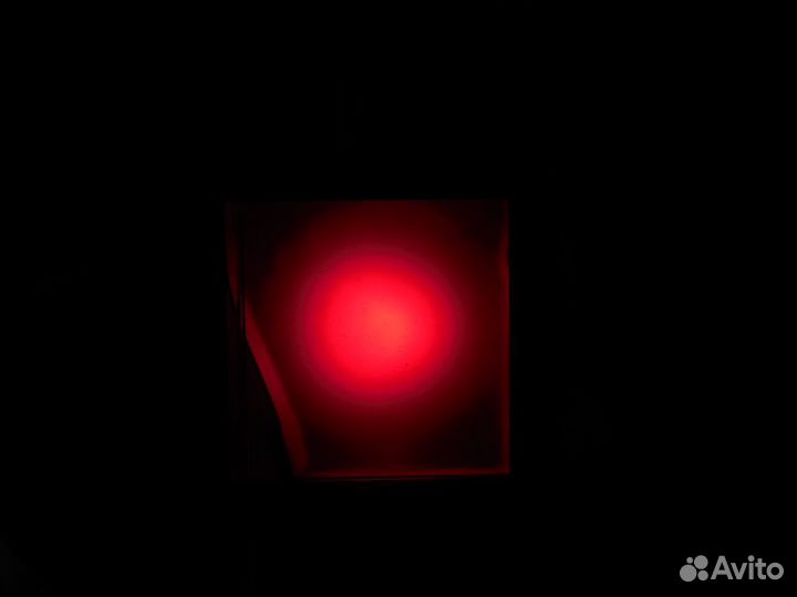 Красная Лампа Рабочая для Фотолаборатории. Раритет