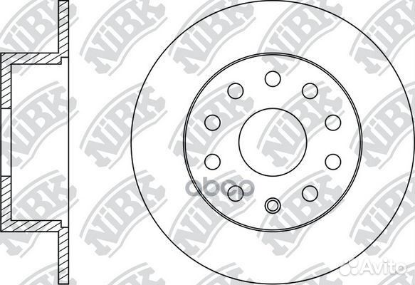 Тормозной диск (комплект) VW/ audi / skoda (272