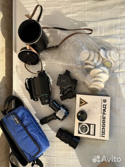 Набор советской фототехники и аксессуаров