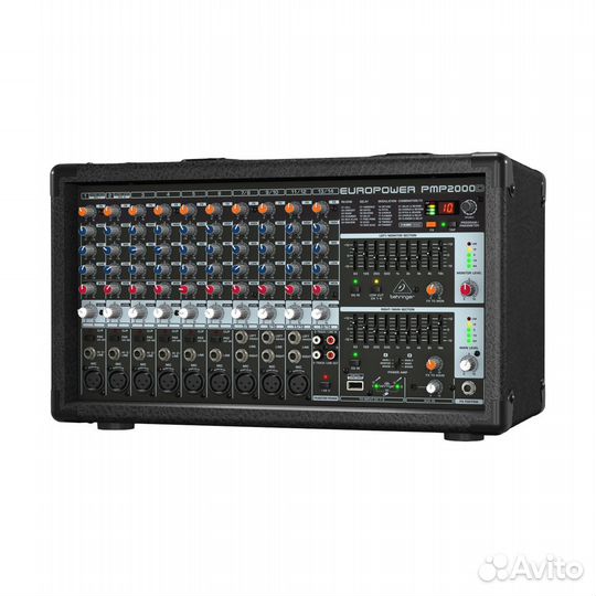 Behringer PMP2000D микшер с усилителем Новый