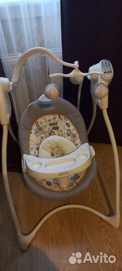 Детские электронные качели