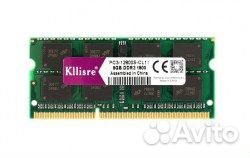Модуль памяти Kllisre SO-dimm DDR3 8Gb 1600MHz