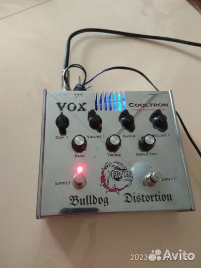 Гитарная педаль VOX- Bulldog Distortion