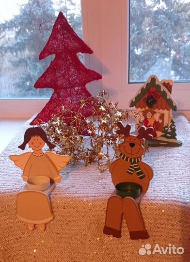 Елочные украшения и новогодний декор