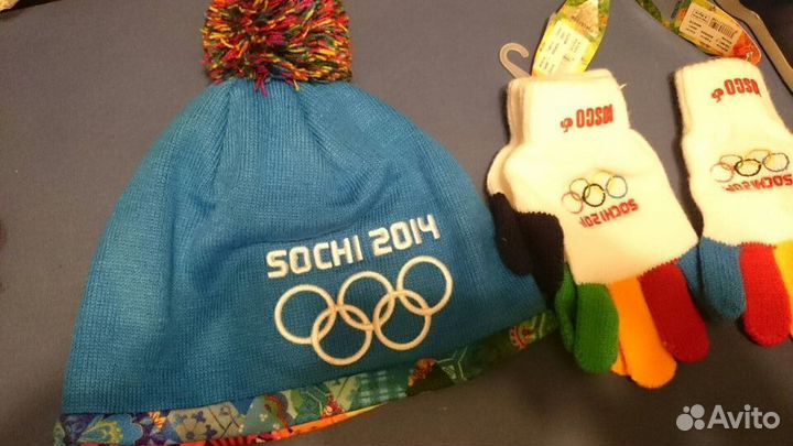 Лыжная шапочка перчатки bosco Сборной России