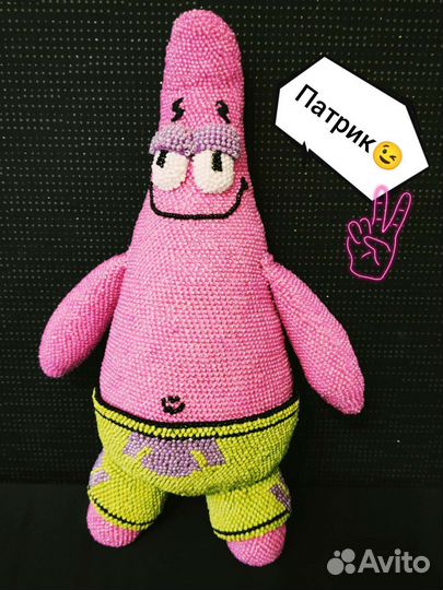 Патрик друг Спанч Боба мягкая игрушка